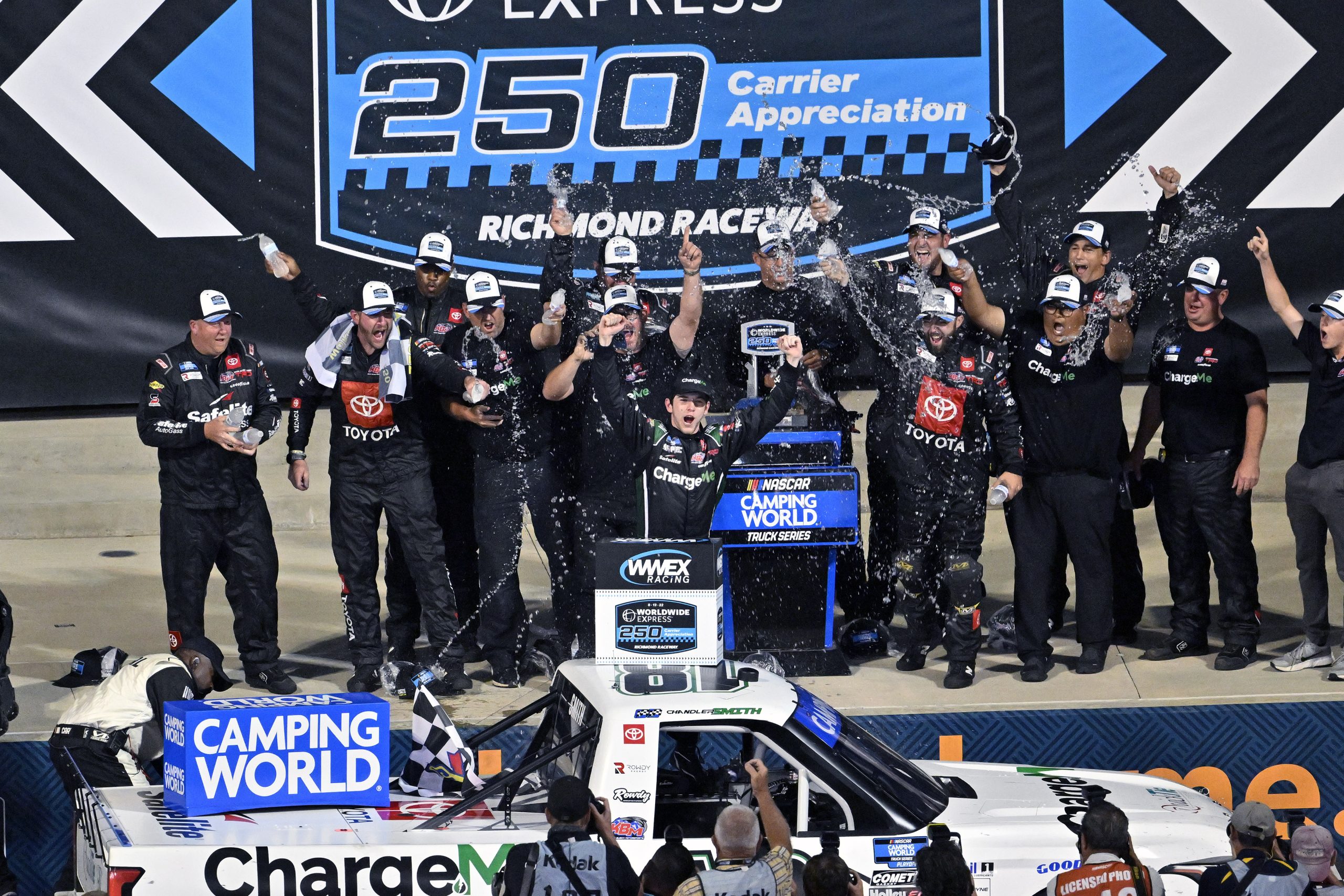 Chandler Smith Dominates Worldwide Express 250 for Carrier Appreciation at Richmond Raceway