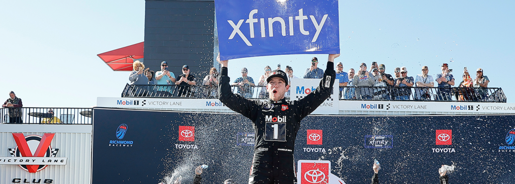 Xfinity Header Chandler Smith wins second Xfinity race of the season at Richmond ...